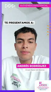 ¡Tenemos nuevo Grupo Asesor de Jóvenes! 🎉 Y queremos que conozcas a las  personas que serán la voz de la juventud en la capital. Hoy te presentamos  a Andrés Rodríguez @andresrodriguezcarde , apasionado ...