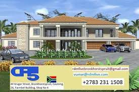 House Plan No W2496 House Plans South Africa Double Storey House Plans Two Story House Design