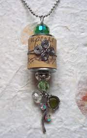 Pin By Pam Heiter On Craft Ideas Cork Jewelry Wine Cork Jewelry Cork Necklace