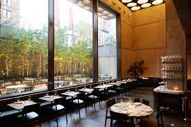 The Lower Level Of The Met Breuer Museum In New York Now Houses A Space For Visitors To Dine And Drink In The Contemporary Decor Restaurant Restaurant New York