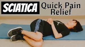 This exercise further helps to relieve piriformis syndrome by releasing tightness in the hips and glutes. One Minute Sciatica Exercises For Quick Pain Relief Cure Of Sciatic Pain Youtube