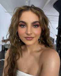 Rosy Natural Beauty 🤍 @miryamclaire MUA: @nicholerayartistry Hair:  @haute_headz Makeup Deets 💋 #glambynicholeray Brows: @got2busa Style &  Slay Brows Eyeshadow: @juviasplace Duo Bronzer + @painted.co Basic Canvas  Lashes: @jlashusa Anime Mascara: @