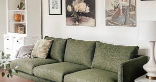 Burrard Forest Green Sofa Green Sofa Living Living Room Green Green Sofa