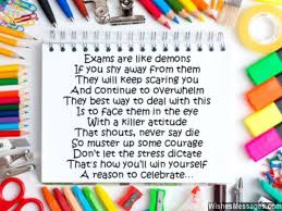 Inspirational Exam Poems Best Wishes And Good Luck Exam Wishes Best Wishes For Exam Good Luck For Exams