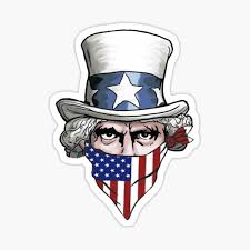 We made a charge of bay'nets: Uncle Sam Stickers Redbubble