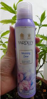 Yardley london prides itself in crafting authentic, rich and iconic yardley london is one of england's oldest and most established purveyors of quality perfumes and soaps. Yardley Morning Dew Refreshing Body Spray Review Body Spray Yardley Perfume