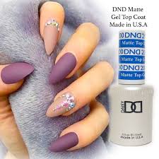 The matte topcoats that protect our manis, minus the shine. 11 99 Dnd Matte Gel Top Coat Usa Made 5 Fl Oz Ebay Fashion Nails Popular Nails Nail Art