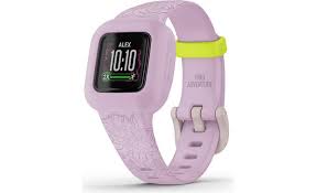 Biggerfive fitness tracker watch for kids girls boys teens, activity tracker, pedometer, calorie counter, sleep monitor, vibrating alarm clock,ip67 waterproof step counter watch, great kids gift. Garmin Vivofit Jr 3 Lilac Floral Kids Fitness Tracker At Crutchfield