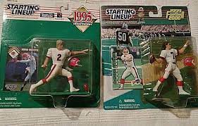 Steve Christie 1995 Buffalo Bills Doug Flutie 1999 Starting Lineup Football Kenner Buffalo Bills Lineup Roanoke Rapids