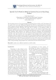 We did not find results for: Pdf Aptitude Test S Predictive Ability For Academic Success In Psychology Student