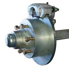 $ 50 / piece min order: 2t Hydraulic Disc Braked Axle Kit 50mm Square Tested And Assembled