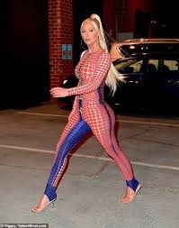 Please download one of our supported browsers. Iggy Azalea Displays Incredible Post Baby Body In A Skintight Jumpsuit Skinny Romper Iggy Azalea Jumpsuits For Women