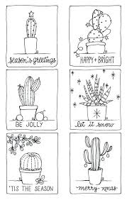 Oncoloring.com, a completely free website for kids with thousands of coloring pages classified by theme and by content. Christmas Cactus Coloring Page Named Coloring B110 Vacuum