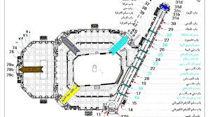 يصل ارتفاعها الى 51 متر السعودية تدشن أضخم بوابة في الحرم المكي البوابة