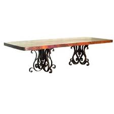 A dining table needs to be well crafted and strong, seat a good many people and be a good size for most rooms. Copper Top Dining Room Table Wayfair