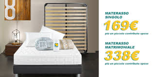 Materasso matrimoniale a molle insacchettate modello rita. Reti A Doghe In Offerta Eminflex