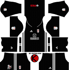 Kits/uniformes de diferentes equipos del mundo para fts 15 y dream league soccer. Fulham F C Kits 2017 2018 Dream League Soccer Kuchalana