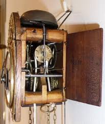 Sorg-Uhr, an attractive miniature wall clock, alarm, striking hours