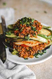 Plant Based Summer Moussaka Foodbymaria Recipes Recipe Easy Summer Meals Summer Recipes Dinner Healthy Summer Recipes