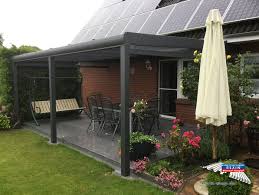 Ein Alu Terrassendach Der Marke Rexopremium 6m X 4m In Anthrazit Mit Rexoclear 16mm Pc Stegplatten Opal Uberdachung Terrasse Stegplatten Terrassenuberdachung