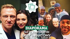 Ellen pompeo, justin chambers, chandra wilson, james pickens jr. Grey S Anatomy Les Coulisses Du Tournage De La Saison 13 Youtube