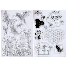 A wide variety of clear stamp for card making options are available to you, there are 242 suppliers who sells clear stamp for card making on alibaba.com, mainly located in asia. Kwan Crafts 2 Sheets Different Style Happy Bee Flowers Bird Clear Stamps For Card Making Decoration And Diy Scrapbooking Buy Online In Bermuda At Bermuda Desertcart Com Productid 107655252