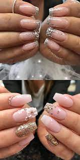 Trending Bridal Nail Art Design Ideas Bridal Inspiration Indian Wedding Inspiration Bridal Nail Art Bridal Nails Wedding Nails Design
