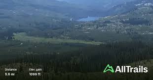 Josephine Lake Overlook via Bear Pete Ridge Trail, Idaho
