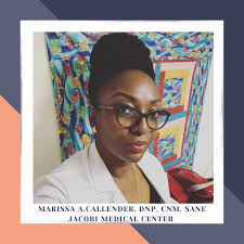 𝕄𝕚𝕕𝕨𝕚𝕗𝕖 𝕄𝕠𝕟𝕕𝕒𝕪 😉 Meet Marissa A. Callender, DNP, CNM.  Certified Nurse Midwife at Jacobi Medical Center, Bronx NY and the new  social media content creator for NYC Midwives. Marissa is also a