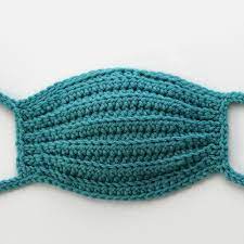 This diy face mask pattern is designed to be worn over your traditional medical grade face mask. Red Heart Crochet Mask For Adult Yarnspirations