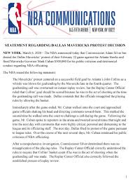 We offer the best all nba full match,nba playoffs. Protest Denied Nba Rejects Mavs Petition To Replay Final Seconds Vs Hawks Fines Mark Cuban 500k