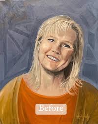 Field of Dreams”…captures the charm of a simple meadow teeming with red and  white wildflowers. Splashes of paint add a whimsical touch, lifting the  scene with a playful energy, as if the