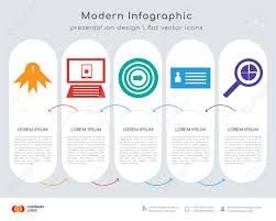 infographics design vector and medal padlock target curriculum