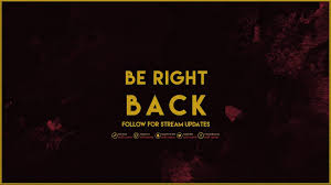 Below are some of the best places online to find awesome be right back screens (and other elements) for your stream. Stream Be Right Back Wallpapers Wallpaper Cave