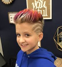 Best Pre Chemo Haircut Ever Hair Dye For Kids Creative Hair Color Boys Haircuts