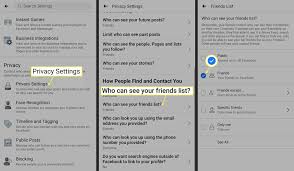 Click the picture you want to hide. How To Hide Your Facebook Friends List