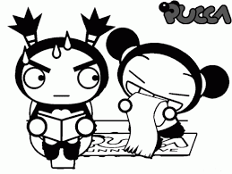 Download and print these pucca coloring pages for free. Cute Garu And Pucca Disney Coloring Sheet Disney Coloring Sheets Angel Coloring Pages Disney Coloring Pages