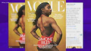 Simone biles, the greatest gymnast of all time, is gracing the august issue of vogue magazine and of course, she looks incredible. Simone Biles Is Vogue S August Cover Star Khou Com