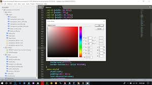 Script memasukan gambar di sublime tekxt. Tambah Color Picker Memudahkan Coder Bermain Warna Di Text Editor Fr Academy Kursus Komputer Lampung 081271245514