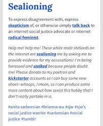 Mad Scholar Psych On Twitter My Favorite Part Of This Definition Is The Dudes Trying To Make It Seem Like Sealioning Is A Positive Or Neutral Thing That Mean People Have Turned