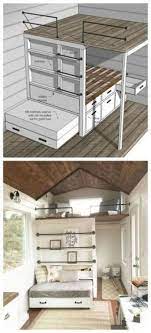 Apartment Storage Diy Space Saving Tiny House 59 Ideas Building A Tiny House Tiny House Storage Tiny House Loft