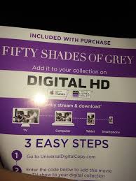 Create a free account · 2. Free 50 Shades Of Grey Digital Download Code For Vudu Only Other Dvds Movies Listia Com Auctions For Free Stuff