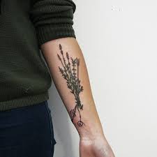 Heather And Lavender Bundle Tattoo On The Left Forearm Tattoos Flower Tattoos Beautiful Flower Tattoos