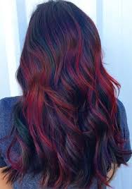 Redheads are rare and that makes this hair color before making a decision to create red highlights on black hair, you can try the way they look without any dyeing. 60 Gorgeous Burgundy Hairstyles That You Love
