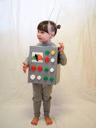 Come explore, share, and make your next project with us! Little Hiccups Last Minute Halloween Diy Robot Costume