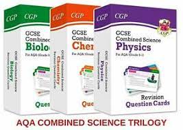 gcse aqa combined science revision flashcards all 3 question cards pack ebay studyblue app