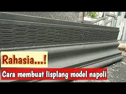 Cara menghitung kebutuhan rangka plafon ukuran ruangan 3m x 3m maka cara menghitung kebutuhan rangka besi hollow yang di pasang pada sekat dinding rumah adalah sepanjang 3m x 4btg = 12 m1. Rahasia Cara Membuat Lisplang Model Napoli Youtube