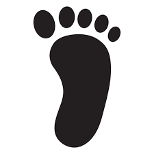 Huellas de color de los pies humanos. Png Y Svg De Caminar Con Fondo Transparente Para Descargar