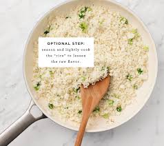 Seriously—if you have a head of cauliflower in your fridge right now, you can be munching on cauliflower rice in 15 minutes. How To Make Cauliflower Rice Recipes By Love And Lemons