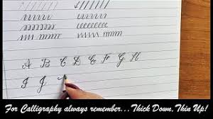Calligraphy Alphabets Pencil Calligraphy For Beginners Uppercase Alphabets Capital Letters Youtube This guide offers a fun and relaxing way to learn a modern calligraphy alphabet, specifically cursive capital letters.